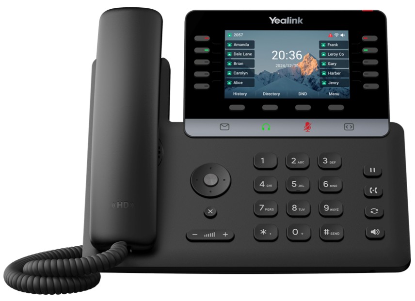 VoIP desk phone system